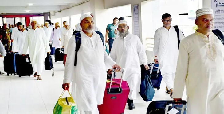 ১৩ হাজার ৩৪১ হজযাত্রী সৌদি পৌঁছেছেন